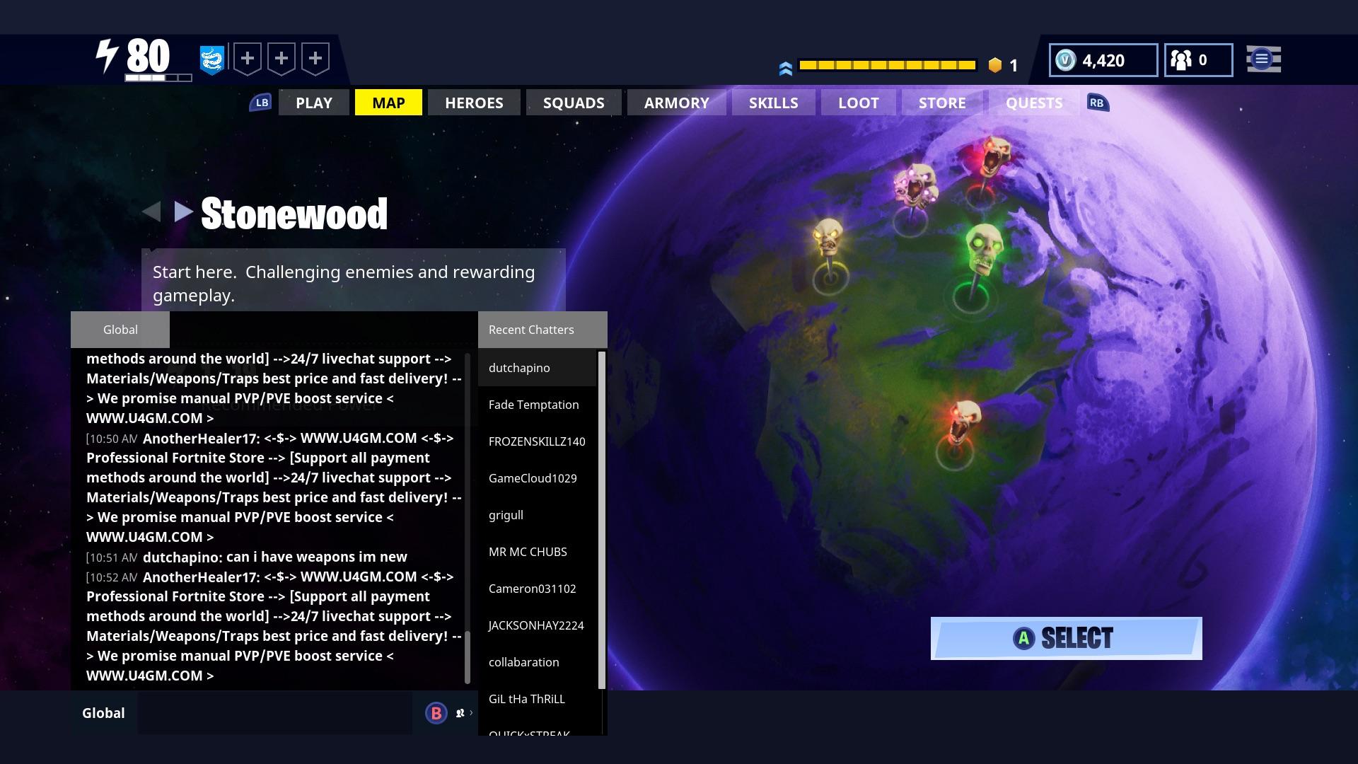 fortnite chat screenshot - fortnite chat room online